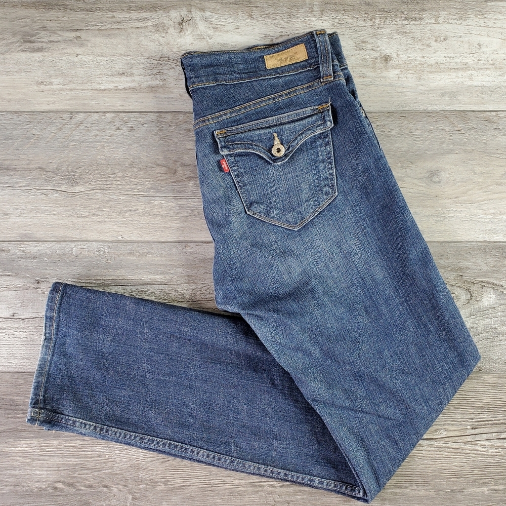 Levis 542 Pencil Jeans Size 14  Straight Leg Flap Pocket